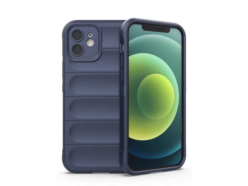 Newface iPhone 12 Kılıf Optimum Silikon - Lacivert