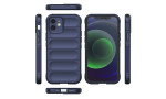 Newface iPhone 12 Kılıf Optimum Silikon - Lacivert