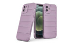 Newface iPhone 12 Kılıf Optimum Silikon - Mor