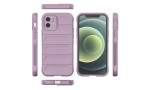 Newface iPhone 12 Kılıf Optimum Silikon - Mor