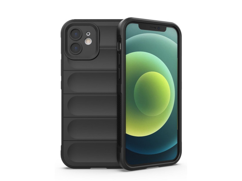 Newface iPhone 12 Kılıf Optimum Silikon - Siyah