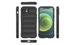 Newface iPhone 12 Kılıf Optimum Silikon - Siyah