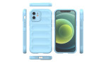Newface iPhone 12 Kılıf Optimum Silikon - Sky Blue