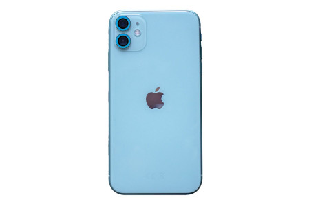 Newface iPhone 12 Neon Fosforlu Kamera Lens - Mavi