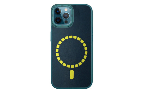 HDD iPhone 12 Pro Kılıf HBC-156 Forum Magneticsafe Kapak - Koyu Yeşil
