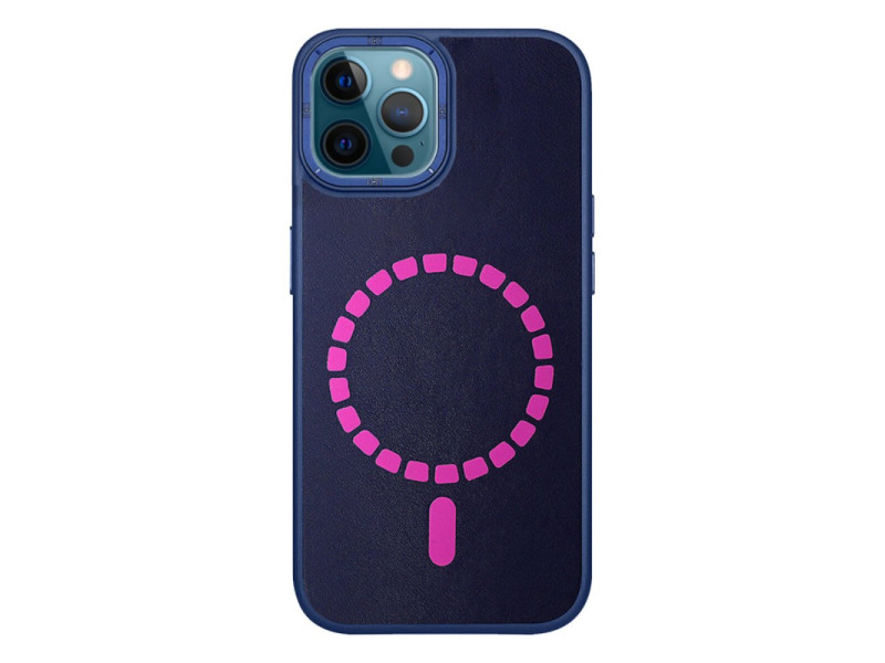 HDD iPhone 12 Pro Kılıf HBC-156 Forum Magneticsafe Kapak - Lacivert