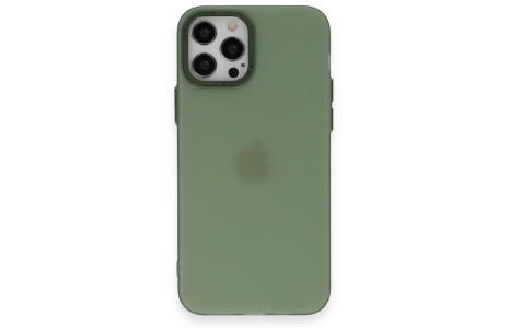 Newface iPhone 12 Pro Kılıf Modos Metal Kapak - Koyu Yeşil