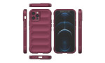 Newface iPhone 12 Pro Kılıf Optimum Silikon - Bordo