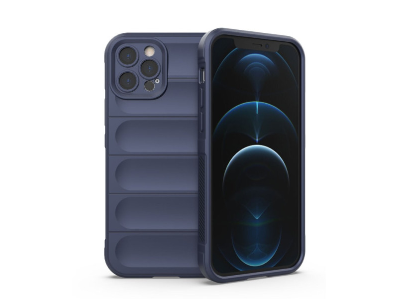 Newface iPhone 12 Pro Kılıf Optimum Silikon - Lacivert