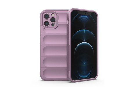 Newface iPhone 12 Pro Kılıf Optimum Silikon - Mor