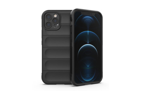 Newface iPhone 12 Pro Kılıf Optimum Silikon - Siyah