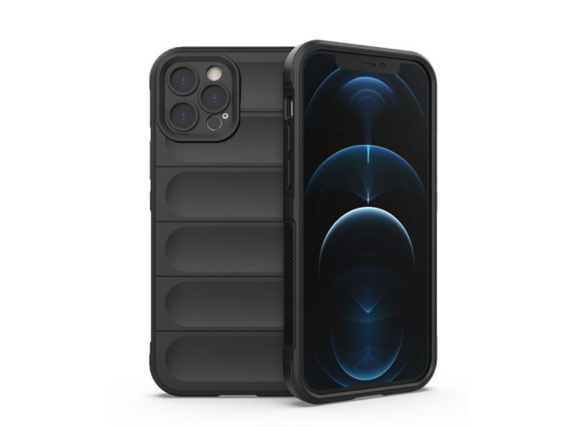 Newface iPhone 12 Pro Kılıf Optimum Silikon - Siyah
