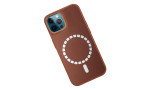 HDD iPhone 12 Pro Max Kılıf HBC-156 Forum Magneticsafe Kapak - Kahverengi