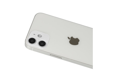 Newface iPhone 12 Rainbow Kamera Lens Koruma Cam - Beyaz