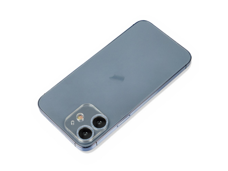 Newface iPhone 12 Shine Kamera Lens Koruma Cam - Sierra Blue