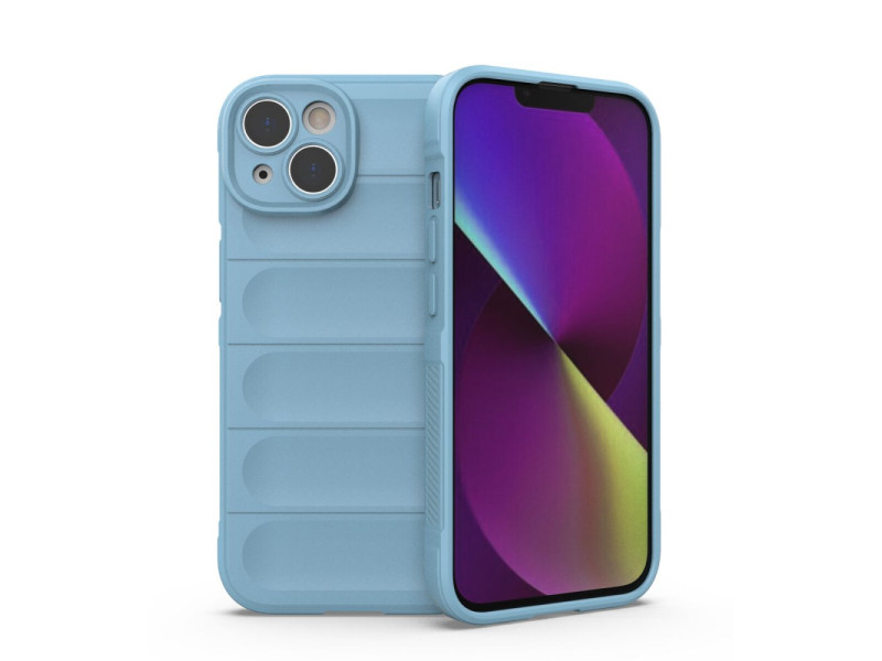 Newface iPhone 13 Kılıf Optimum Silikon - Sky Blue