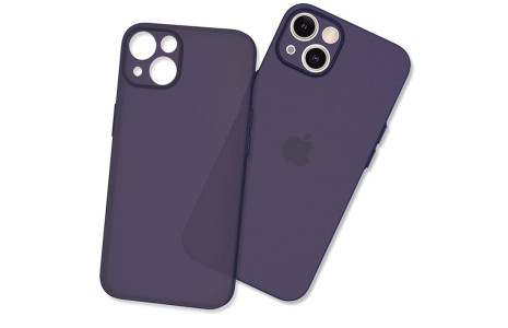 Newface iPhone 13 Mini Kılıf Puma Silikon - Koyu Mor