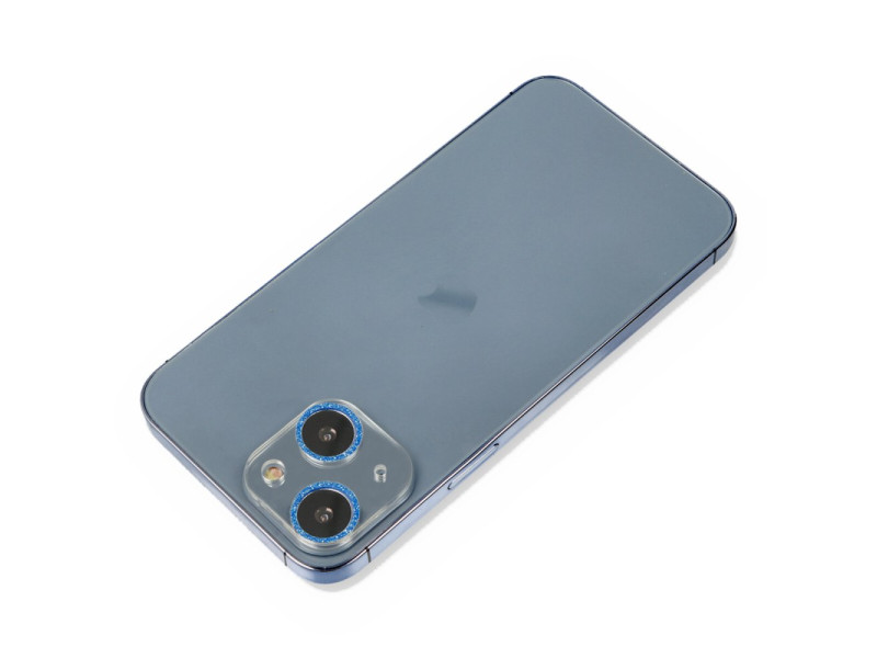 Newface iPhone 13 Mini Shine Kamera Lens Koruma Cam - Mavi