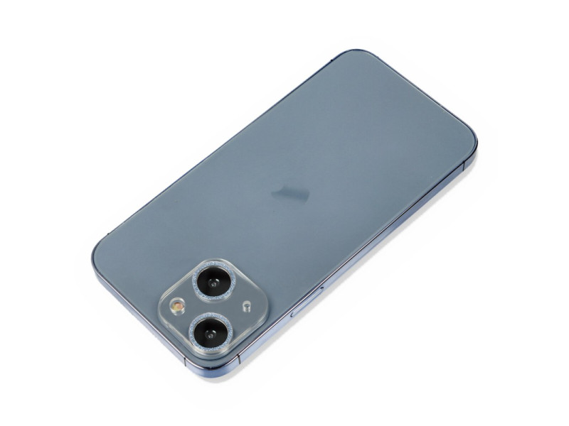 Newface iPhone 13 Mini Shine Kamera Lens Koruma Cam - Sierra Blue