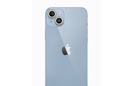 Newface iPhone 13 Neon Fosforlu Kamera Lens - Beyaz