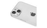 Newface iPhone 13 Pers Alüminyum Kamera Lens - Gümüş