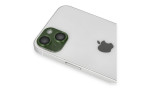 Newface iPhone 13 Pers Alüminyum Kamera Lens - Yeşil