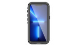 Newface iPhone 13 Pro Kılıf Red Pepper Magneticsafe Su Geçirmez Kılıf - Siyah-Gri