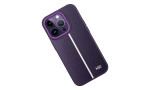 HDD iPhone 13 Pro Max Kılıf HBC-155 Lizbon Kapak - Derin Mor