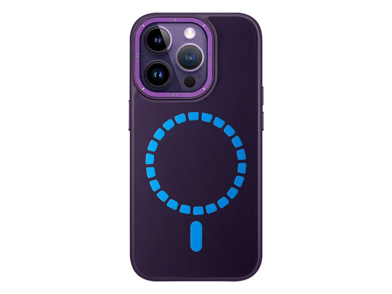 HDD iPhone 13 Pro Max Kılıf HBC-156 Forum Magneticsafe Kapak - Derin Mor