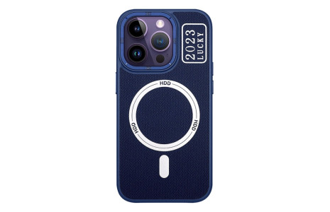 HDD iPhone 13 Pro Max Kılıf HBC-157 Granada Magneticsafe Kapak - Lacivert