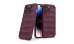 Newface iPhone 13 Pro Max Kılıf Optimum Silikon - Bordo