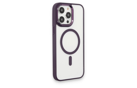 Newface iPhone 13 Pro Max Kılıf Room Magneticsafe Silikon - Bordo