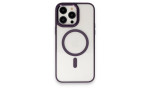 Newface iPhone 13 Pro Max Kılıf Room Magneticsafe Silikon - Bordo