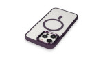 Newface iPhone 13 Pro Max Kılıf Room Magneticsafe Silikon - Bordo