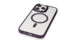 Newface iPhone 13 Pro Max Kılıf Room Magneticsafe Silikon - Bordo