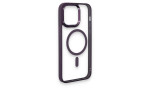 Newface iPhone 13 Pro Max Kılıf Room Magneticsafe Silikon - Bordo