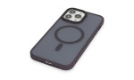 Newface iPhone 13 Pro Max Kılıf Trex Magneticsafe Kapak - Derin Mor