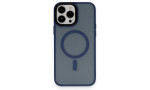 Newface iPhone 13 Pro Max Kılıf Trex Magneticsafe Kapak - Lacivert