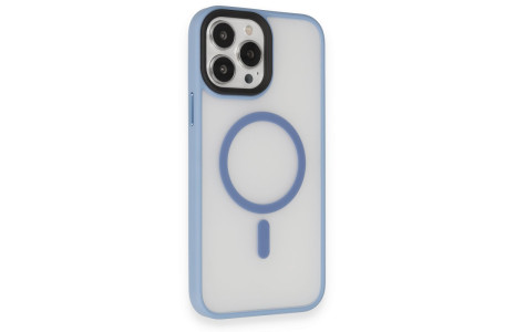 Newface iPhone 13 Pro Max Kılıf Trex Magneticsafe Kapak - Sierra Blue
