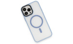 Newface iPhone 13 Pro Max Kılıf Trex Magneticsafe Kapak - Sierra Blue