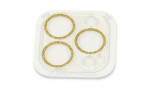 Newface iPhone 13 Pro Max Shine Kamera Lens Koruma Cam - Gold