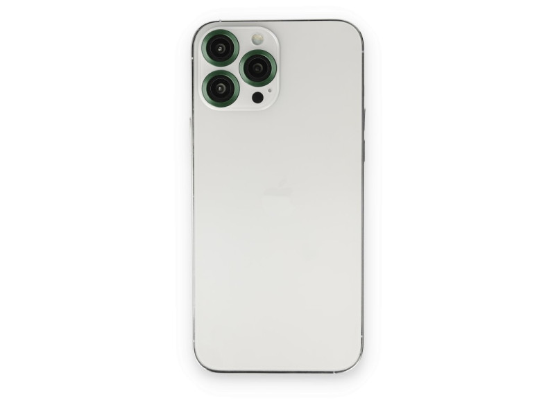 Newface iPhone 13 Pro Metal Kamera Lens - Koyu Yeşil