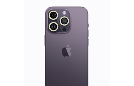 Newface iPhone 13 Pro Neon Fosforlu Kamera Lens - Beyaz