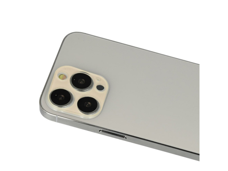 Newface iPhone 13 Pro Rainbow Kamera Lens Koruma Cam - Gold