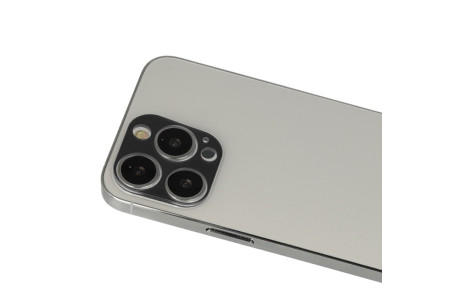 Newface iPhone 13 Pro Rainbow Kamera Lens Koruma Cam - Siyah