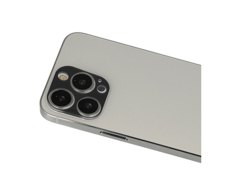 Newface iPhone 13 Pro Rainbow Kamera Lens Koruma Cam - Siyah