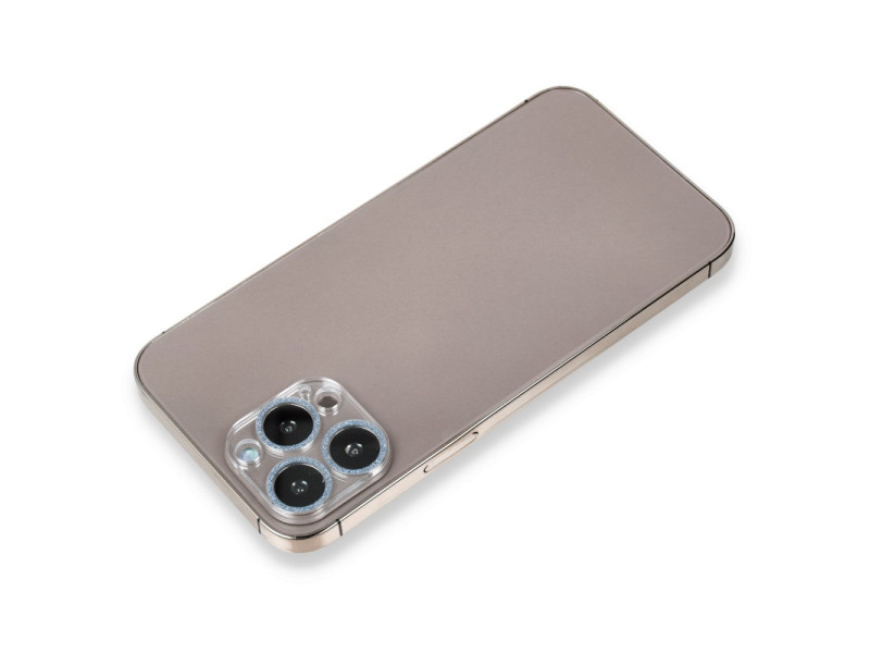 Newface iPhone 13 Pro Shine Kamera Lens Koruma Cam - Sierra Blue
