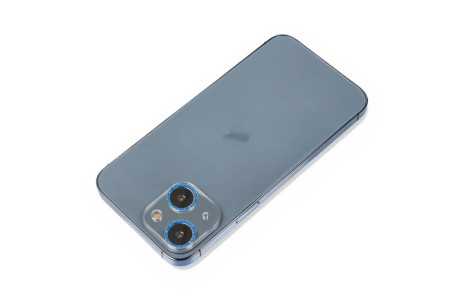 Newface iPhone 13 Shine Kamera Lens Koruma Cam - Mavi