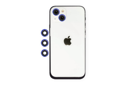 Newface iPhone 13 Shine Kamera Lens - Lacivert