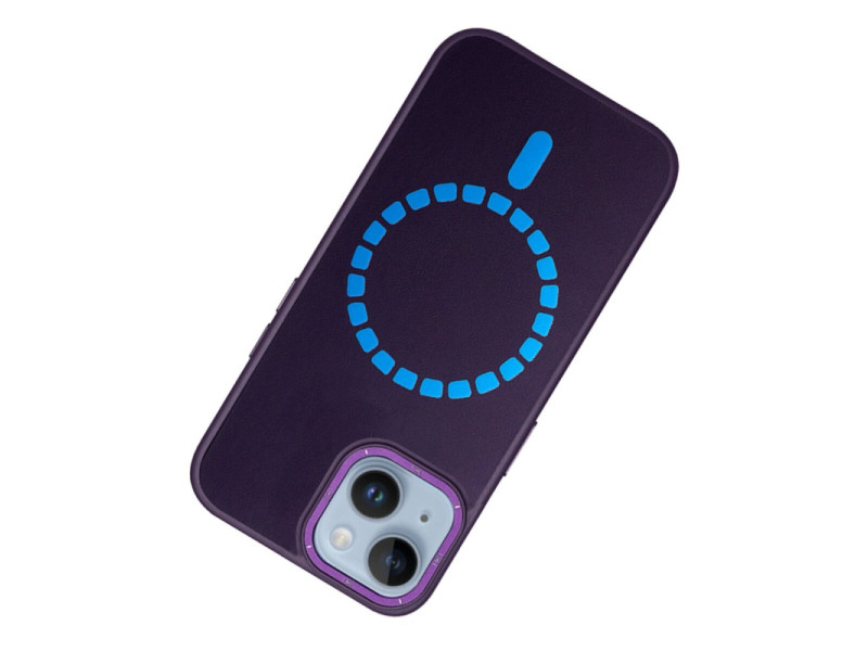 HDD iPhone 14 Kılıf HBC-156 Forum Magneticsafe Kapak - Derin Mor